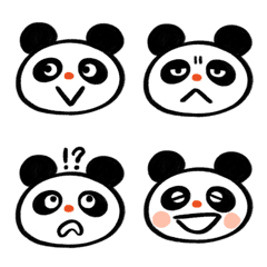 うきうきパンダの絵文字