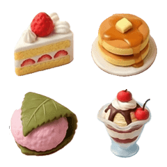 和菓子やケーキなどのスイーツ詰め合わせ
