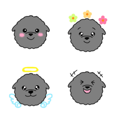 Simple Poodle Emoji