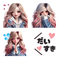 可愛くて使いたくなる❤️デニムGirl