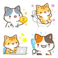 秘密貓-生活日常 動態表情貼