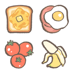 breakfast2-Yurukabiemoji