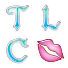 12E20 GLOSS elegant FULL SET blue green