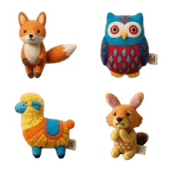 Fluffy Plushie Friends: 3D Animal Life