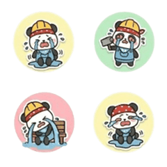 PandaFriends Crying with All Their Power