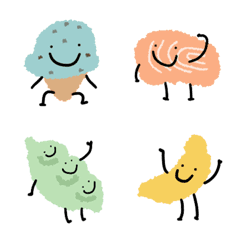 シンプルな食べ物の絵文字