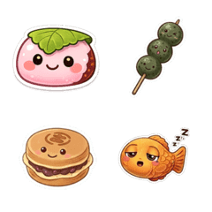 Heartwarming Wagashi Emoji