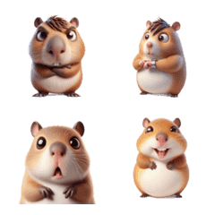 懶洋洋的卡皮巴拉