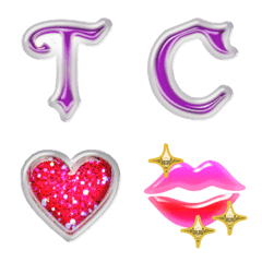 12E06 GLOSS elegant FULL SET PURPLE