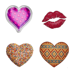 cutie LOVE n KISS 13364 pink purple