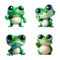 蛙蛙覺得說話太累了