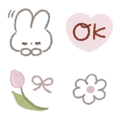 ♡シンプルかわいい♡春emoji♡