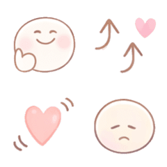 Soft color simple illustration