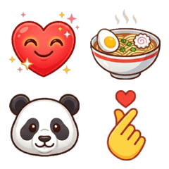 カラフル・ポップ絵文字詰め合わせ