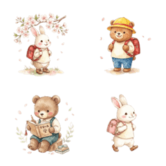 Cute // Animal School Life