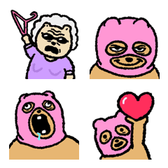 屁屁俠盜醜醜表情貼