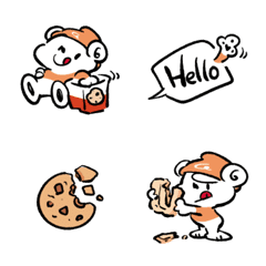 北極熊 Donny 每日餅乾表情符號