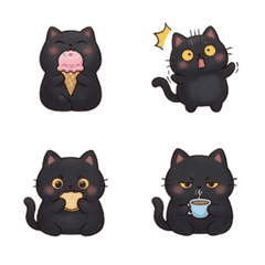 肥嘟嘟系列 - 黑貓 B2