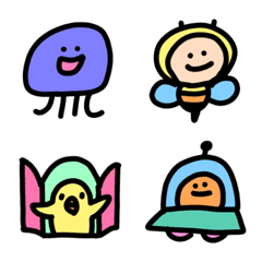 絵本みたいなラクガキ
