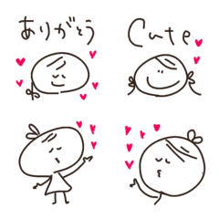 cute love everyday enjoy emoji