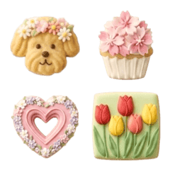 Cute cookie emoji.12