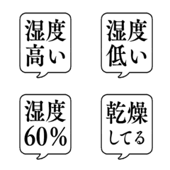 HUMIDITY FUKIDASHI Emoji