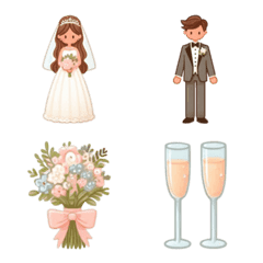 Wedding emoji no.1