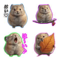 Cute pika emoji