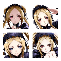 Dark Side Lady Emojis