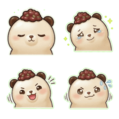 米苔熊的4月Q彈表情貼 IV