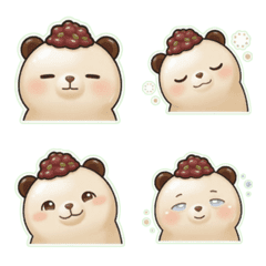 米苔熊的4月Q彈表情貼 III