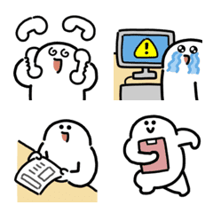 微笑辦公桌動漫表情