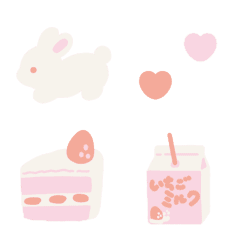 Relaxing three-colored emoji