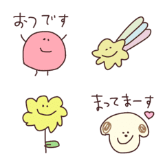 Cute, colorful polite language