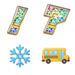 miniature pop icon DIA BLING pack 05