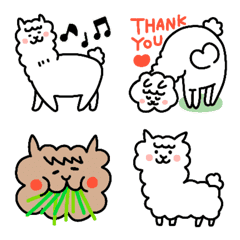 My favorite moving alpaca emoji.