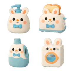 ♡雲朵兔兔表情貼9♡兔兔家具♡