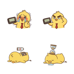 復古懷舊家電與上班族小雞