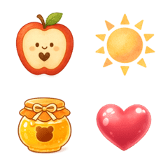 Soft Cute Daily Emojis Apurin 4