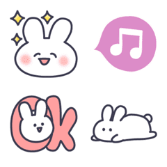 Clear drawing of the rabbit