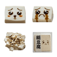 Tofu Mental with soy sauce face