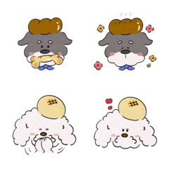 PANINU emoji-dog and bread