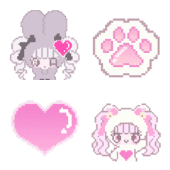 Usaojo & Azanyan 8bit emoji