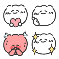 いつも微笑んでるくまの絵文字