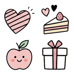 Simple and softly cute emojis