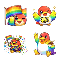 RAINBOW FESTA! Qui Qui Emoji