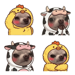 don't say goodbye-chicken and cow