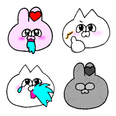 にんまりキャット&ラビット