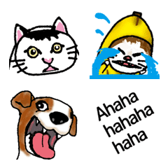 猫ミーム風な絵文字