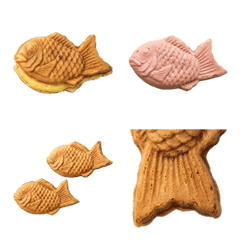 各種鯛魚燒現場表演